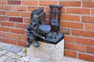 gnomes de wroclaw - caspar l'imprimeur photo