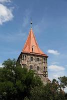 Gate Tower Tiergartnertor à Nuremberg, Allemagne photo