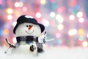 bonhomme de neige festif photo