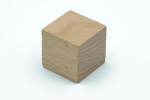 blocs de construction en bois cubes de construction en bois photo