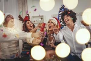 vue de fête joyeuse photo