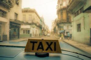 taxi à la havane photo