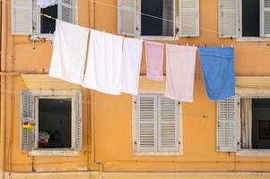 lavage à sécher, Grèce. photo