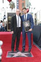 Los angeles - 16 novembre - tom corson, michael buble lors de la cérémonie de l'étoile michael buble sur le hollywood walk of fame le 16 novembre 2018 à los angeles, ca photo