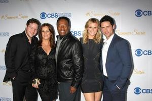 los angeles, 18 mai - harry ford, marcia gay harden, william allen young, bonnie sommerville, ben hollingsworth à la soirée d'été cbs 2015 à l'hôtel london le 18 mai 2015 à west hollywood, ca photo