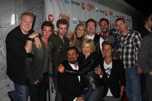 los angeles, 15 septembre - tim sullivan, j'étais un casting d'ours-garous adolescent arrivant à la première de chillerama au cimetière hollywood pour toujours le 15 septembre 2011 à los angeles, ca photo