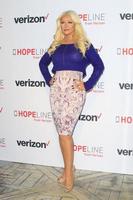 Los Angeles, 12 novembre - Christina Aguilera sensibilise à la violence domestique avec le programme Hopeline de Verizon à l'hôtel de Londres le 12 novembre 2015 à West Hollywood, Californie photo