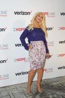 Los Angeles, 12 novembre - Christina Aguilera sensibilise à la violence domestique avec le programme Hopeline de Verizon à l'hôtel de Londres le 12 novembre 2015 à West Hollywood, Californie photo