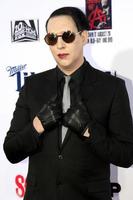 los angeles, 6 septembre - marilyn manson à la première projection des fils de l'anarchie au théâtre chinois tcl le 6 septembre 2014 à los angeles, ca photo