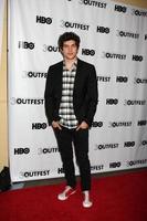 los angeles, 22 juillet - carter jenkins arrive agt le gala de soirée de clôture outfest 2012 de frappé par la foudre à ja ford amphitheatre le 22 juillet 2012 à los angeles, ca photo