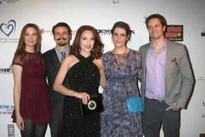 los angeles, 28 février - carly ritter, jason ritter, amy yasbeck, melanie lynskey, tyler ritter à la soirée de visionnement de style hollywood 2016 au musée hollywood le 28 février 2016 à los angeles, ca photo