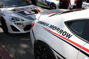 los angeles, 18 février - joshua demain voiture endommagée pendant la course au grand prix toyota pro celeb race à l'hippodrome du grand prix toyota le 18 avril 2015 à long beach, ca photo