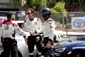 los angeles, 12 avril - max thieriot, adrien brody, phil keoghan au long beach grand prix pro celeb race day au long beach grand prix race circuit le 12 avril 2014 à long beach, ca photo