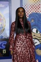 los angeles, 12 février - tika sumpter à la projection spéciale sonic the hedgehog au théâtre du village le 12 février 2020 à westwood, ca photo