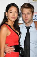 stephanie jacobsen, shaun sipos arrivant au thé bafta tv 2009 royce hall, ville du siècle d'ucla, vers le 19 septembre 2009 ©2009 kathy hutchins hutchins photo