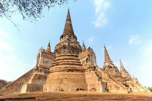 Wat phra si sanphet à ayutthaya, thaïlande photo