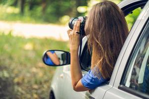 voyager en voiture photo