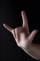 langue des signes américaine je t'aime photo