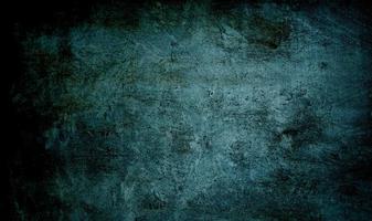 texture de fond de vieux mur bleu clair et noir photo