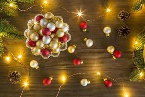 boules de Noël colorées photo