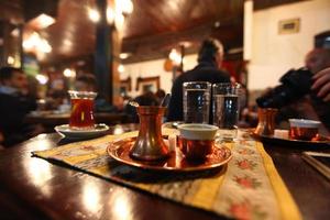 café bosniaque traditionnellement servi