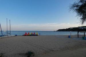 La plage de sant pol à s'agaro catalan costa brava, espagne photo