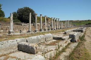 ville antique de perge à antalya, turkiye photo