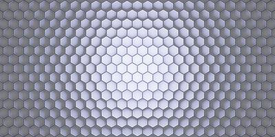 scène hexagonale moderne motif en nid d'abeille arrière-plan abstrait hexagone illustration 3d photo
