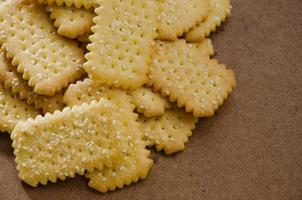 biscuit au beurre au sésame pour casser photo