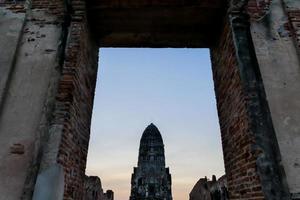 temple ayutthaya wat photo