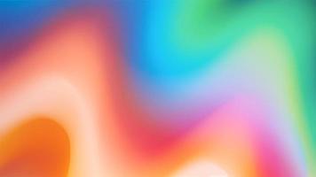 dégradé vibrant liquide multicolore, fluide holographique, transitions douces de couleurs irisées photo