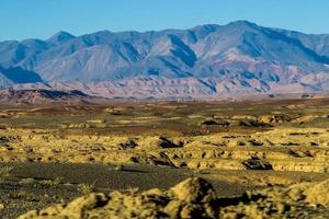 vue sur le paysage désertique photo