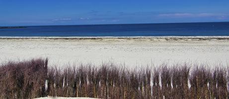 heligoland - plage de dune de l'île photo
