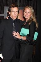 Ben stiller et christine taylor arrivant au prix du choix de la critique au centre civique de santa monica, à santa monica,ca le 8 janvier 2009 photo