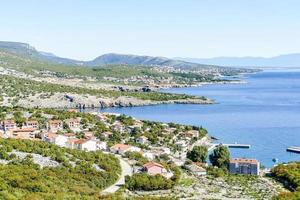 la mer adriatique en croatie photo