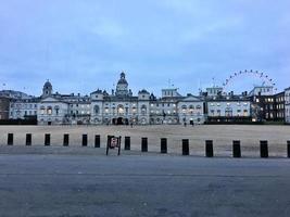 Une vue de horse gaurds parade à Londres photo