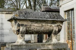 tombe au cimetière photo