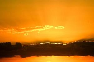 ciel avec des nuages photo