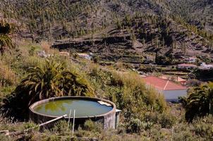 paysage rocheux sur les îles canaries photo