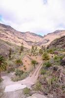 paysage rocheux sur les îles canaries photo