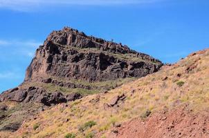 paysage rocheux sur les îles canaries photo