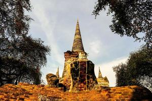 ancien temple bouddhiste en asie de l'est photo