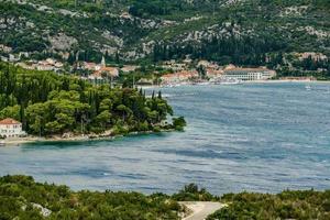 la mer adriatique en croatie photo