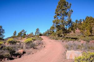 paysage rocheux sur les îles canaries photo