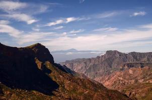 paysage sur les îles canaries photo