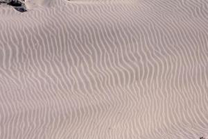 texture des ondulations de sable photo