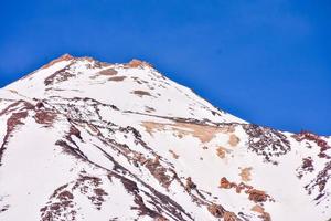 vue sur le paysage de montagne photo