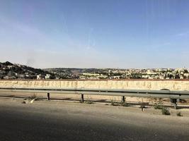 une vue de jérusalem en israël photo