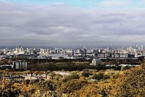 une vue de londres depuis la colline des tireurs photo