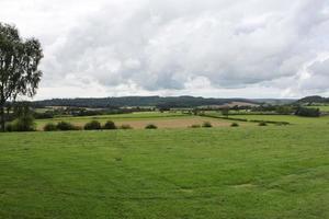 une vue sur la campagne écossaise près de Stirling photo